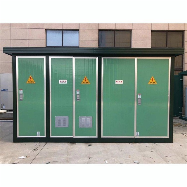 洛浦1600KVA欧式箱式变压器
